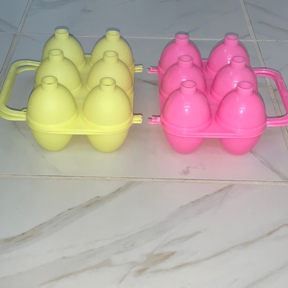 Jell-O Easter Egg Jello Jiggler Mold Set Bundle of 2 Hard Plastic Vintage 90’s - Picture 12 of 12